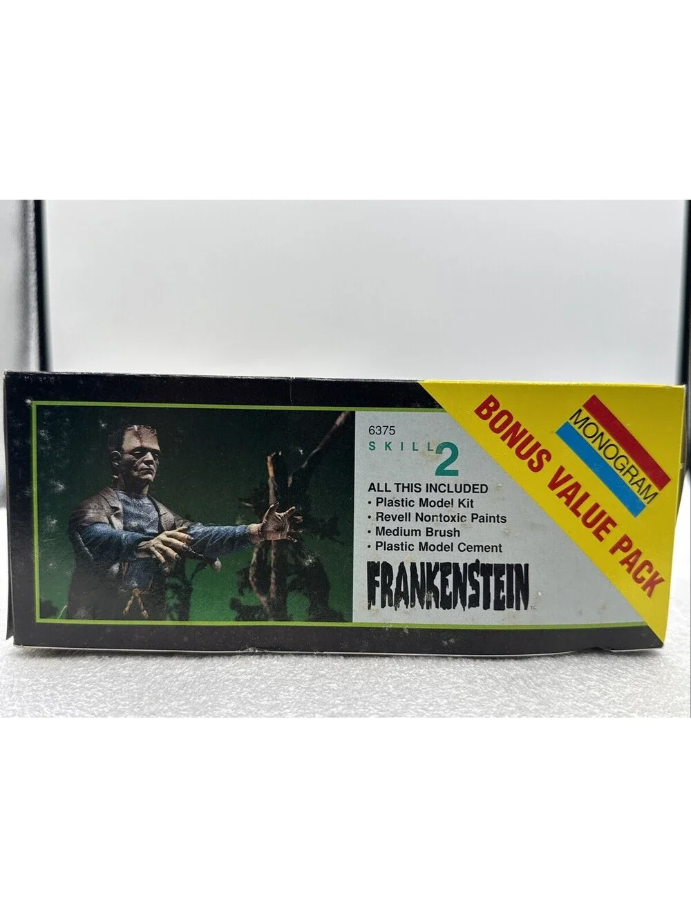 Frankenstein 1:8 Model Kit MONOGRAM 1994 NEW 6375 Revell Glow In The Dark *READ*